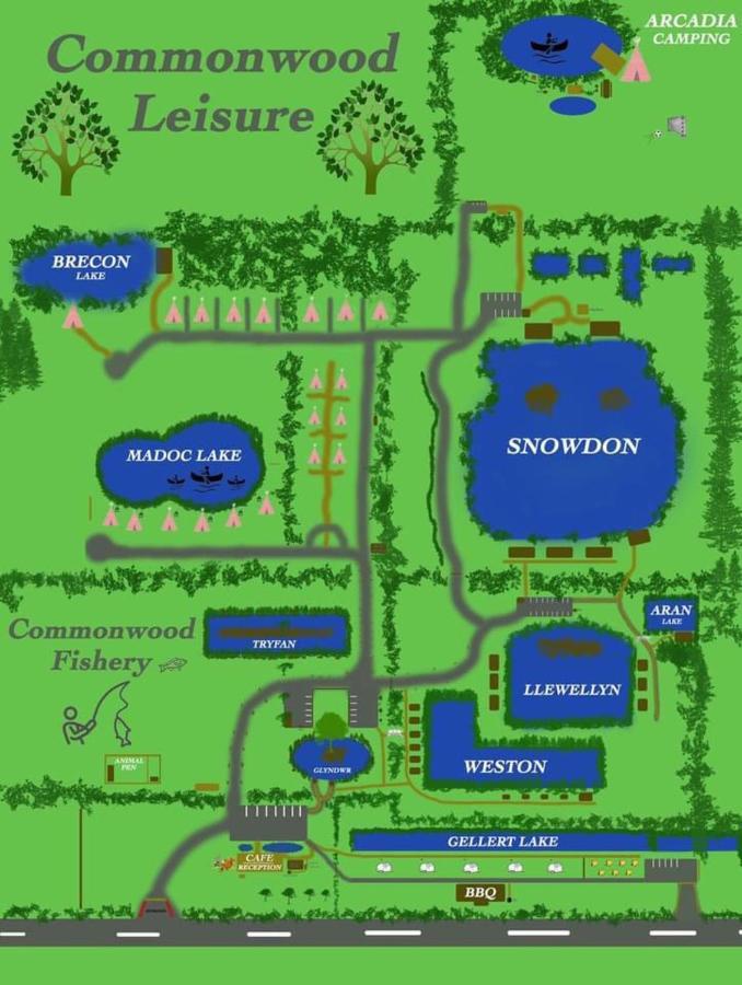 Arcadia Safari Tent In Private 5 Acre Field Wrexham Eksteriør billede